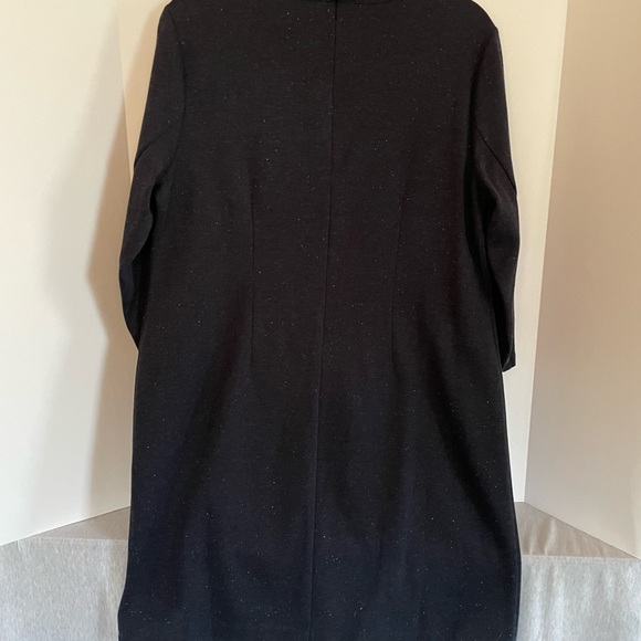 Talbots Navy Tweed Dress Sz L NWT - Picture 6 of 14